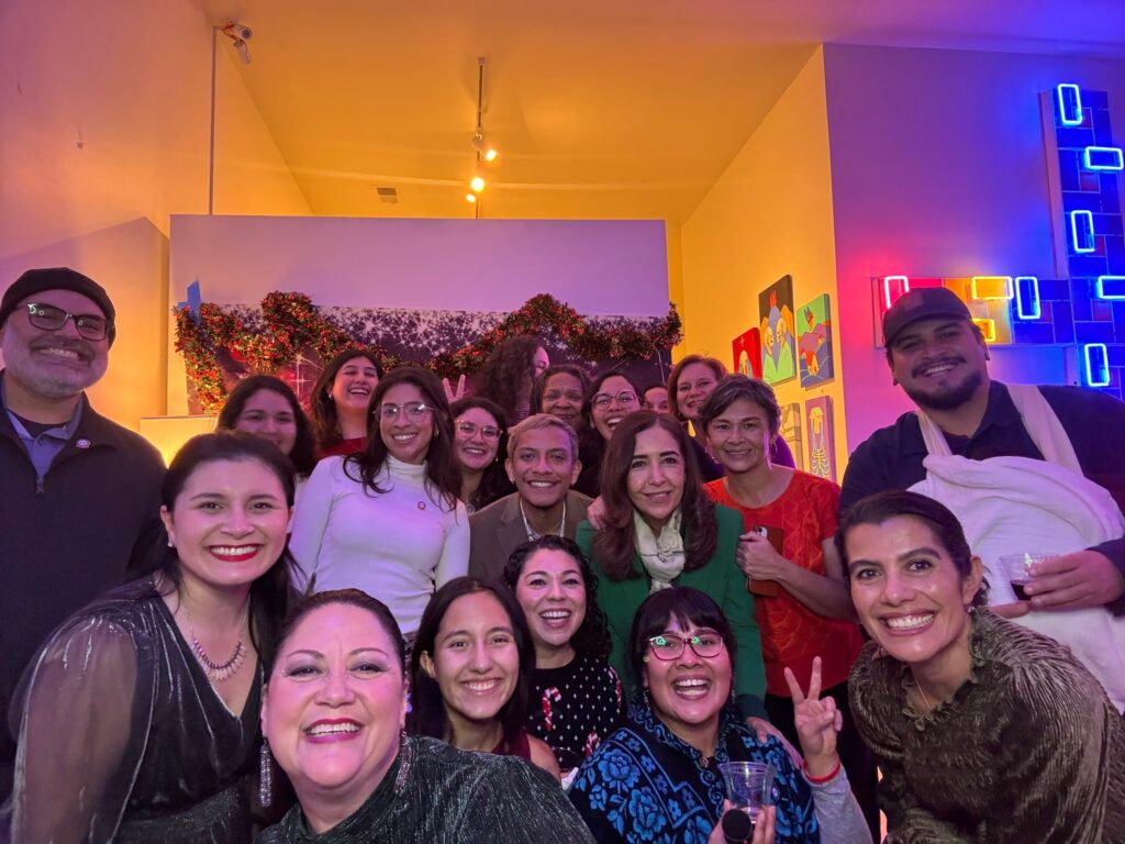 Group picture of the Posada party.