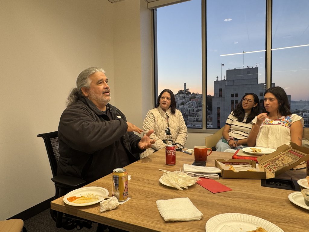 SF Chronicle photographer Carlos Gonzalez shares his experiences as a photojournalist with the group.